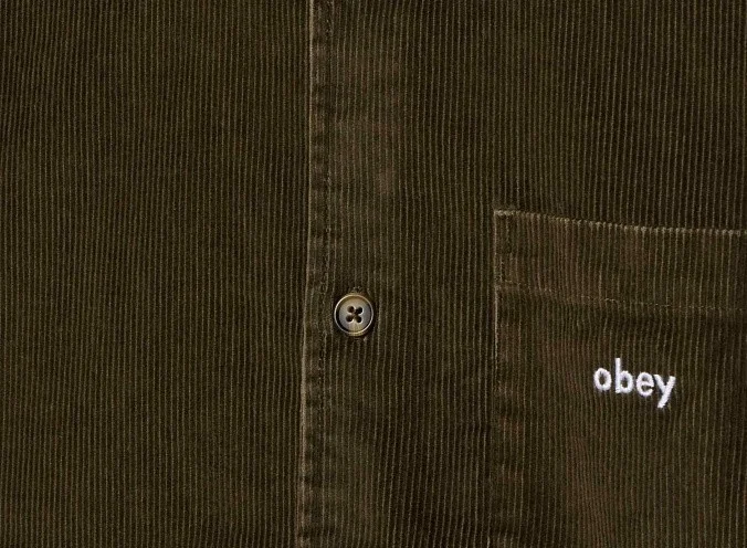 Рубашка Obey Buckley Corduroy Woven