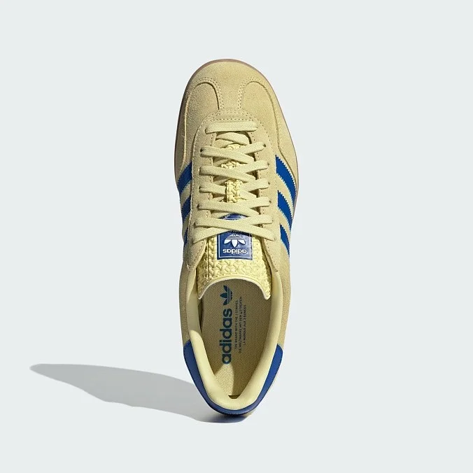 Кроссовки adidas Originals Gazelle Indoor Powder Yellow/Royal Blue/Cloud White