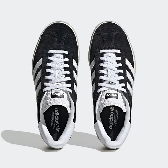 Кроссовки женские adidas Originals Gazelle Bold Core Black/Cloud White/Core White