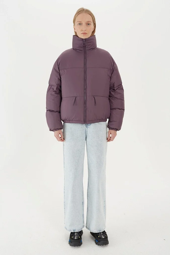 Бомбер оверсайз женский SHU фиолетовый