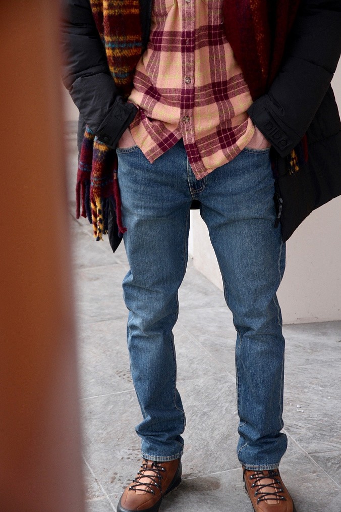 Мужские джинсы Levi's 511 Slim Fit Eazy There It Is Neutral