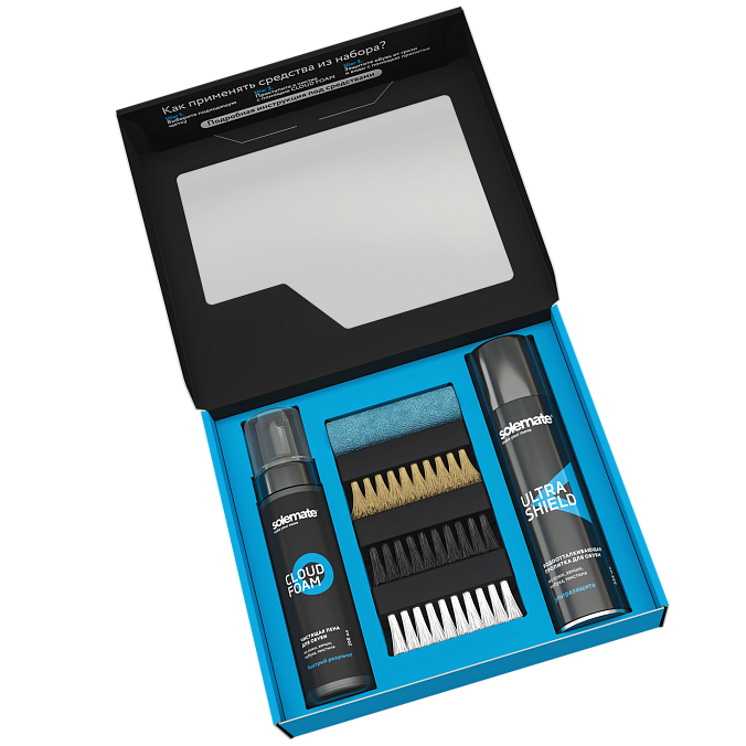 Набор по уходу за обувью и одеждой Solemate City Box