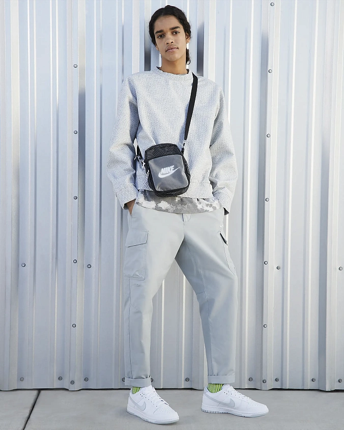 Кроссовки Nike Dunk Low Retro White/White/Pure Platinum