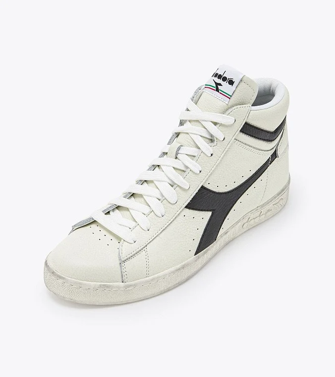 Кроссовки Diadora Game L High Waxed White / Black