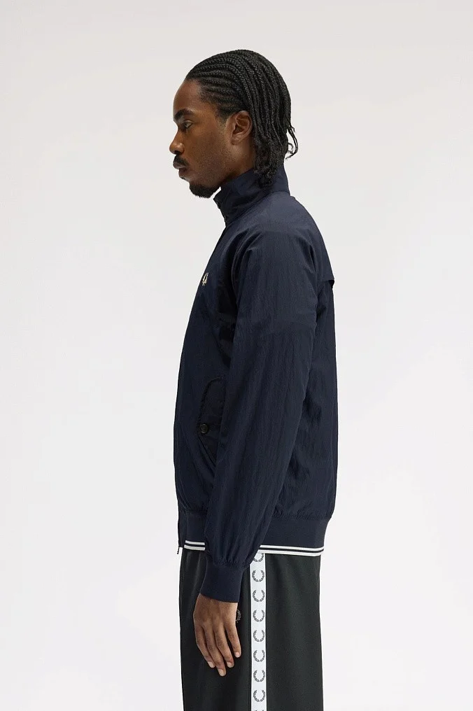 Куртка харрингтон Fred Perry Crinkle Harrington Jacket