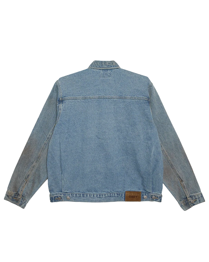 Куртка джинсовая Obey Base Trucker Jacket