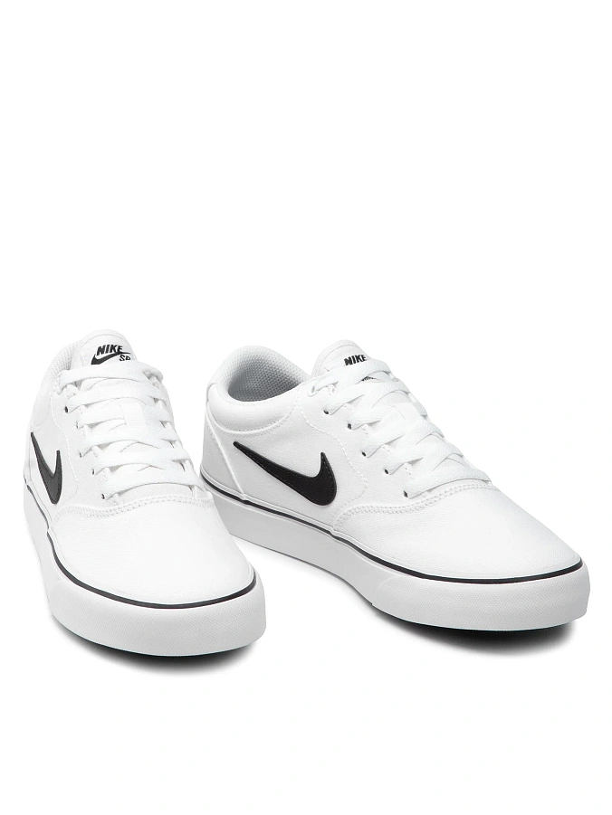 Кеды Nike SB Chron 2 White/White/Black