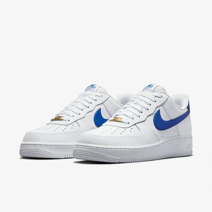Кроссовки Nike Air Force 1 '07 White/Game Royal/White