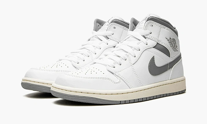 Кроссовки Jordan 1 Mid Neutral Grey